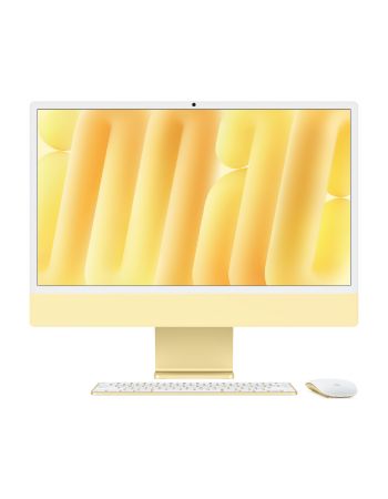 Apple iMac (M4, 10C CPU/10C GPU, 2024), 16 ГБ, 2 TB SSD, Yellow (Желтый)