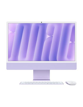 Apple iMac (M4, 10C CPU/10C GPU, 2024), 16 ГБ, 2 TB SSD, Purple (Фиолетовый)