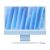 Apple iMac (M4, 10C CPU/10C GPU, 2024), 16 ГБ, 2 TB SSD, Blue (Голубой)