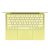 Apple MacBook Neo 13 (A18 Pro, 6C CPU/5C GPU, 2026), 8 ГБ, 512 ГБ SSD, Желтый цитрус (Citrus) Magic Keyboard with Touch ID