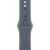 Apple Watch Series 11, 42 mm, Jet Black Aluminum Anchor blue Sport Band S/M