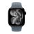 Apple Watch Series 11, 42 mm, Jet Black Aluminum Anchor blue Sport Band S/M