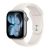 Apple Watch Series 11, 46 mm, Space Gray Aluminum Starlight Sport Band S/M