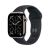 Apple Watch Series 11, 42 mm, Nalural Titanium GPS+Cellular, Black Sport Band M/L