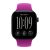 Apple Watch Series 12, 42 mm, Black Aluminum Magenta Sport Band S/M
