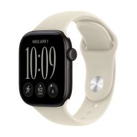 Apple Watch Series 12, 46 mm, Black Aluminum GPS+Cellular Sand Sport Band M/L