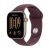 Apple Watch Series 12, 42 mm, Light Gold Aluminum Burgundy Sport Band S/M