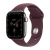 Apple Watch Series 12, 42 mm, Natural Titanium GPS+Cellular Burgundy Sport Band S/M