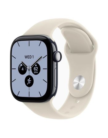Apple Watch Series 12, 46 mm, Night Blue Ceramic GPS+Cellular Sand Sport Band S/M