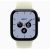 Apple Watch Series 12, 46 mm, Night Blue Ceramic GPS+Cellular Pale Succulent Sport Band S/M