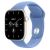 Apple Watch Series 12, 42 mm, Pearl White Ceramic GPS+Cellular Wildflower Blue Sport Band M/L