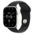 Apple Watch Series 12, 46 mm, Pearl White Ceramic GPS+Cellular Black Sport Band S/M