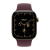 Apple Watch Series 12, 42 mm, Radiant Gold Titanium GPS+Cellular Burgundy Sport Band M/L