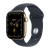 Apple Watch Series 12, 42 mm, Radiant Gold Titanium GPS+Cellular Navy Blue Sport Band S/M
