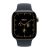Apple Watch Series 12, 42 mm, Radiant Gold Titanium GPS+Cellular Navy Blue Sport Band S/M