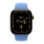 Apple Watch Series 12, 42 mm, Radiant Gold Titanium GPS+Cellular Wildflower Blue Sport Band M/L