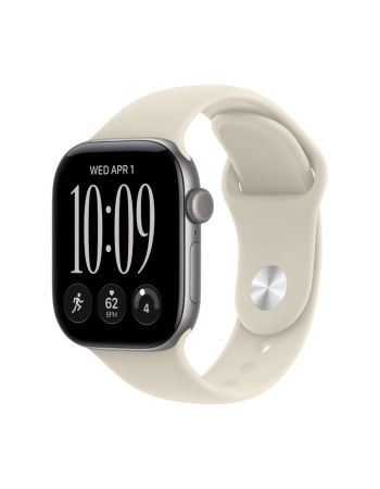 Apple Watch Series 12, 42 mm, Space Gray Aluminum Sand Sport Band S/M
