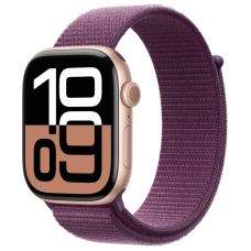 Умные часы Apple Watch Series 10 42 мм, Aluminium Case GPS+Cellular, Sport Loop, Rose Gold