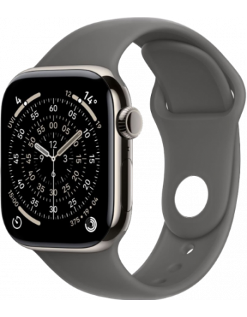 Умные часы Apple Watch Series 10 46 мм, M/L 140-245 мм, Titanium Case GPS+Cellular, Gray