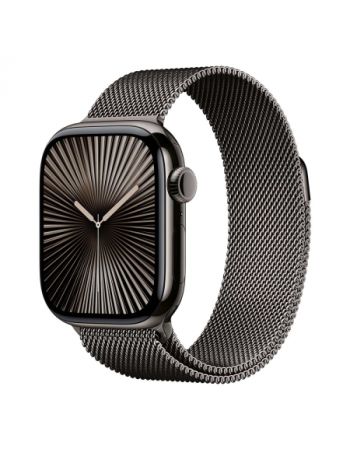 Apple Watch Series 10 42 мм, Titanium Case GPS+Cellular, Milanese Loop, Slate (серый/темный)