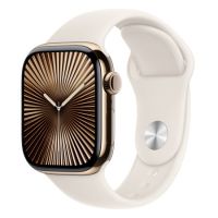 Умные часы Apple Watch Series 10 42 мм, M/L 140-245 мм, Titanium Case GPS+Cellular, Gold