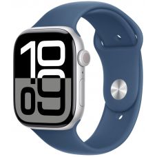 Умные часы Apple Watch Series 10 42 мм, M/L 140-245 мм, Aluminium Case GPS+Cellular, Silver