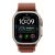 Apple Watch Ultra 4, 49 мм, Natural Titanium Burgundy Alpine Loop M/L