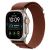 Apple Watch Ultra 4, 49 мм, Natural Titanium Burgundy Alpine Loop M/L