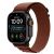 Apple Watch Ultra 4, 49 мм, Black Titanium Burgundy Alpine Loop M/L