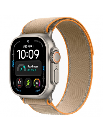 Apple Watch Ultra 4, 49 мм, Natural Titanium Sand Trail Loop S/M