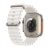 Apple Watch Ultra GPS + Cellular, 49 мм, корпус из титана, ремешок Ocean белого цвета