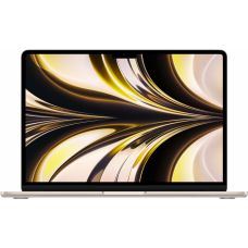 Apple MacBook Air 13 (M2, 8C CPU/10C GPU, 2022), 16 ГБ, 1 ТБ SSD, Сияющая звезда (Starlight)