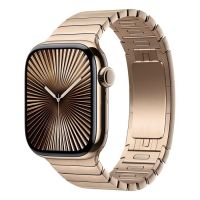 Умные часы Apple Watch Series 10 46 мм, S/M 130-200 мм, Titanium Case GPS+Cellular, Gold (золото)