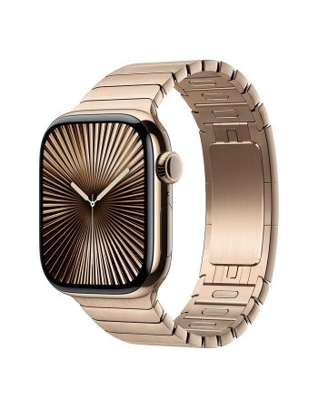 Умные часы Apple Watch Series 10 42 мм, M/L 140-245 мм, Titanium Case GPS+Cellular, Gold (золото)