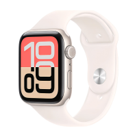 Apple Watch SE 3 40 mm, Starlight Aluminum Light Blush Sport Band (S/M)