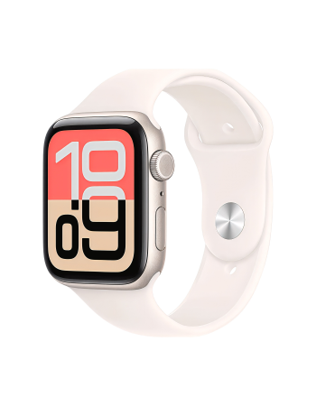 Apple Watch SE 3 40 mm, Starlight Aluminum Light Blush Sport Band (S/M)