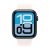 Apple Watch SE 3 40 mm, Midnight Aluminum Light Blush Sport Band (M/L)