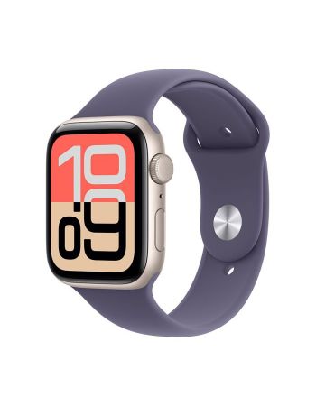 Apple Watch SE 3 40 mm, Starlight Aluminum Purple Fog Sport Band (M/L)