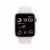 Apple Watch SE 2022, 40 мм, корпус из алюминия серебристого цвета, спортивный ремешок белого цвета, GPS
