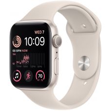 Apple Watch SE 2022, 40 мм, корпус из алюминия цвета «сияющая звезда», спортивный ремешок цвета «сияющая звезда», GPS