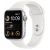 Apple Watch SE 2022, 40 мм, корпус из алюминия серебристого цвета, спортивный ремешок белого цвета, GPS