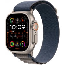 Apple Watch Ultra 2 GPS + Cellular, 49 мм, корпус из титана, ремешок Alpine синего цвета M/L