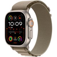Apple Watch Ultra 2 GPS + Cellular, 49 мм, корпус из титана, ремешок Alpine оливкового цвета S/M