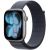 Apple Watch Series 11 42 mm, Space Gray Aluminum Case with Sport Loop Anchor Blue