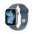 Apple Watch Series 11, 42 mm, Silver Aluminum Anchor blue Sport Band S/M