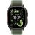 Apple Watch Ultra 3, Black Titanium Case with Green/Neon Trail Loop (S/M)