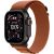 Apple Watch Ultra 3, Black Titanium Case with Terra Cotta Alpine Loop (M)