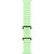 Apple Watch Ultra 3, Black Titanium Case with Neon Green Ocean Band