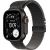 Apple Watch Ultra 3, Black Titanium Case with Black Titanium Milanese Loop (L)