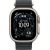 Apple Watch Ultra 3, Natural Titanium Case with Black Ocean Band